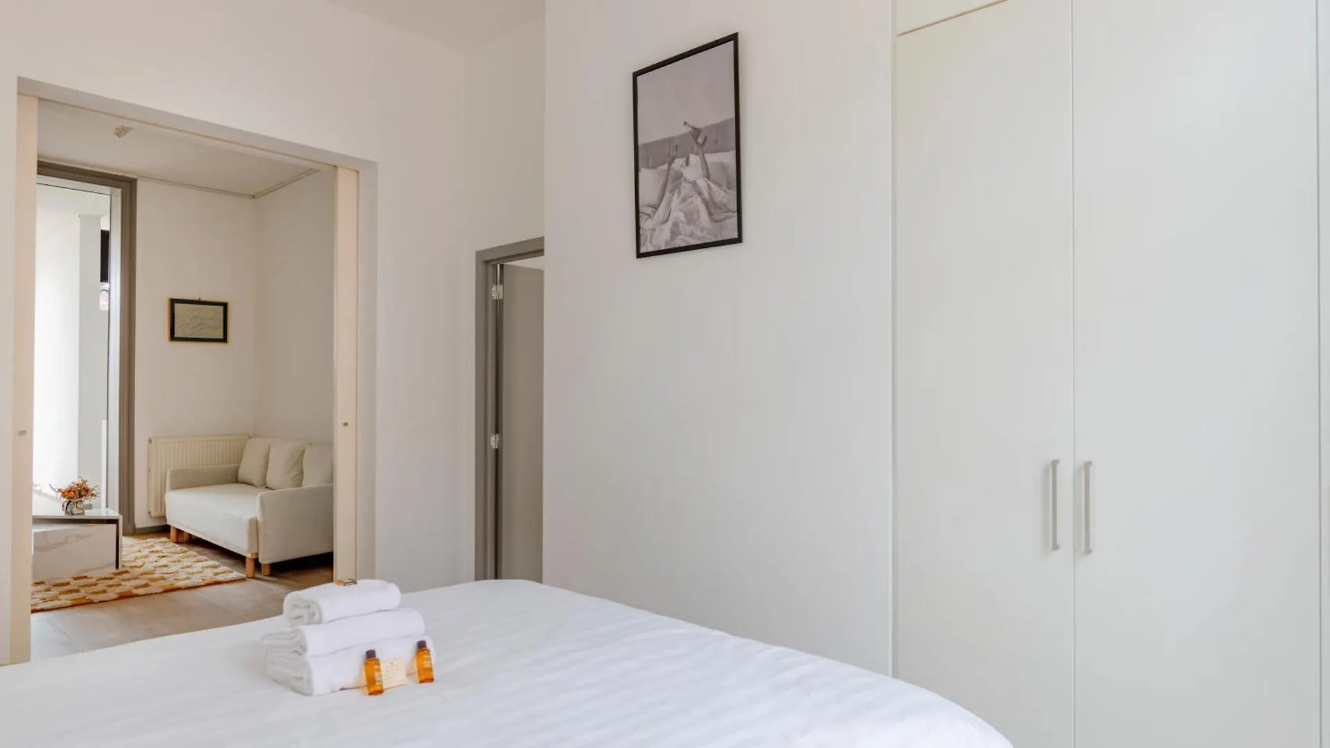 Brussels Flagey Elegant Appartement