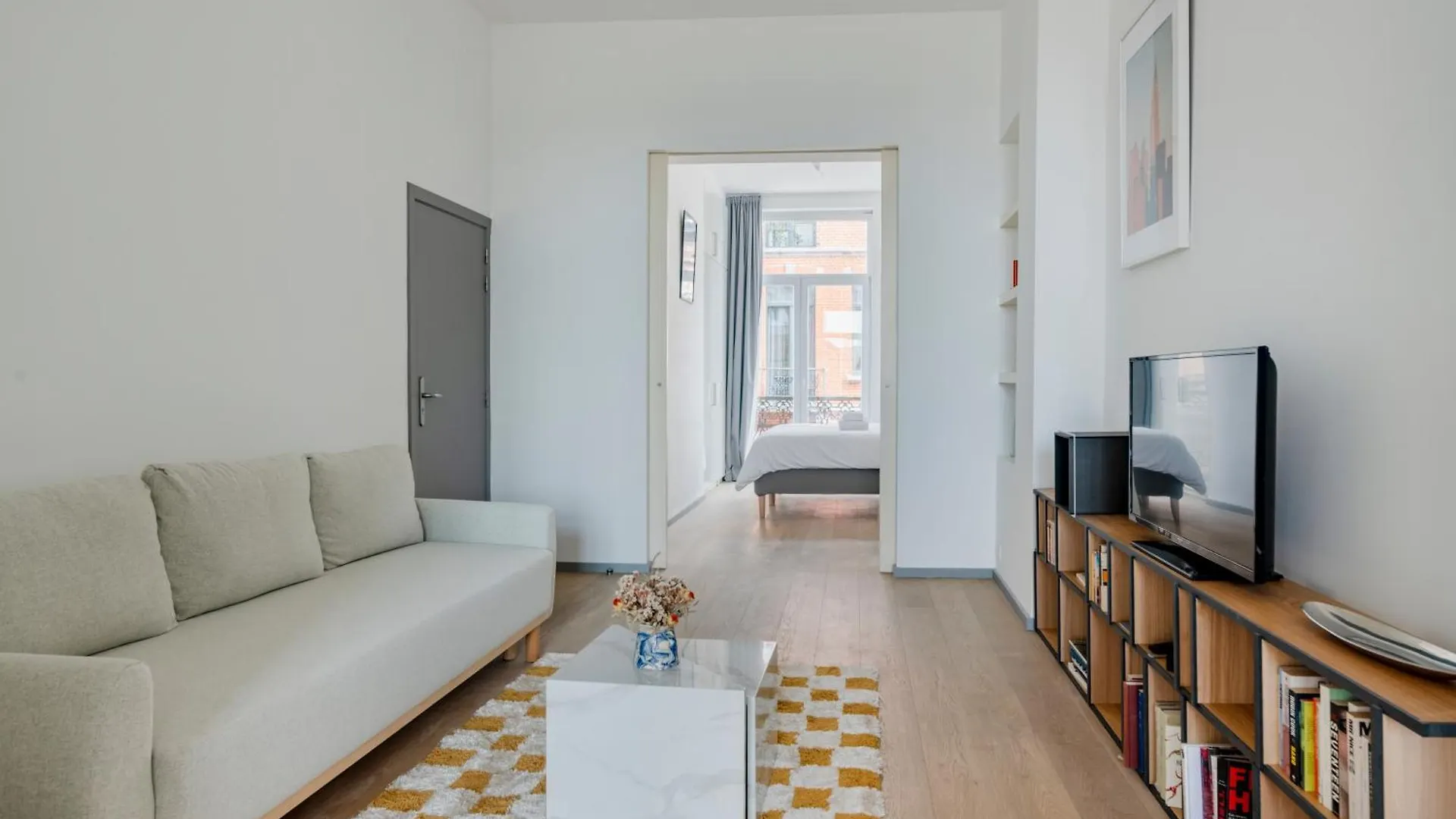 Brussels Flagey Elegant Appartement België
